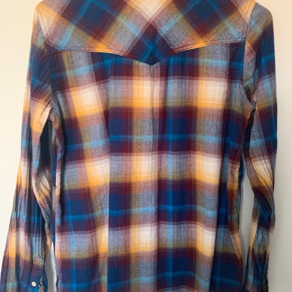 Fall flannel multi colored - Picture 2 of 3